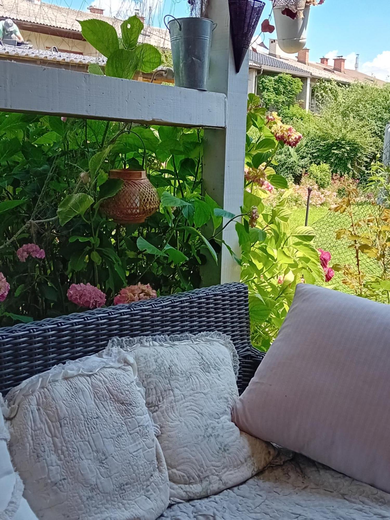 Camping Under The Walnut In Your Own Tent On A Shared Lot And Shared Bathroom Ljubljana Eksteriør bilde